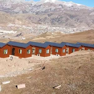 景森防腐木木屋民宿塑木地板木塑地板木栈道