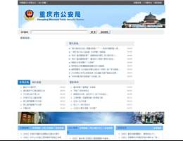 重庆市公安局公众信息网
