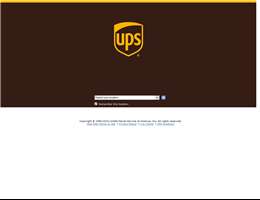 UPS快递官网